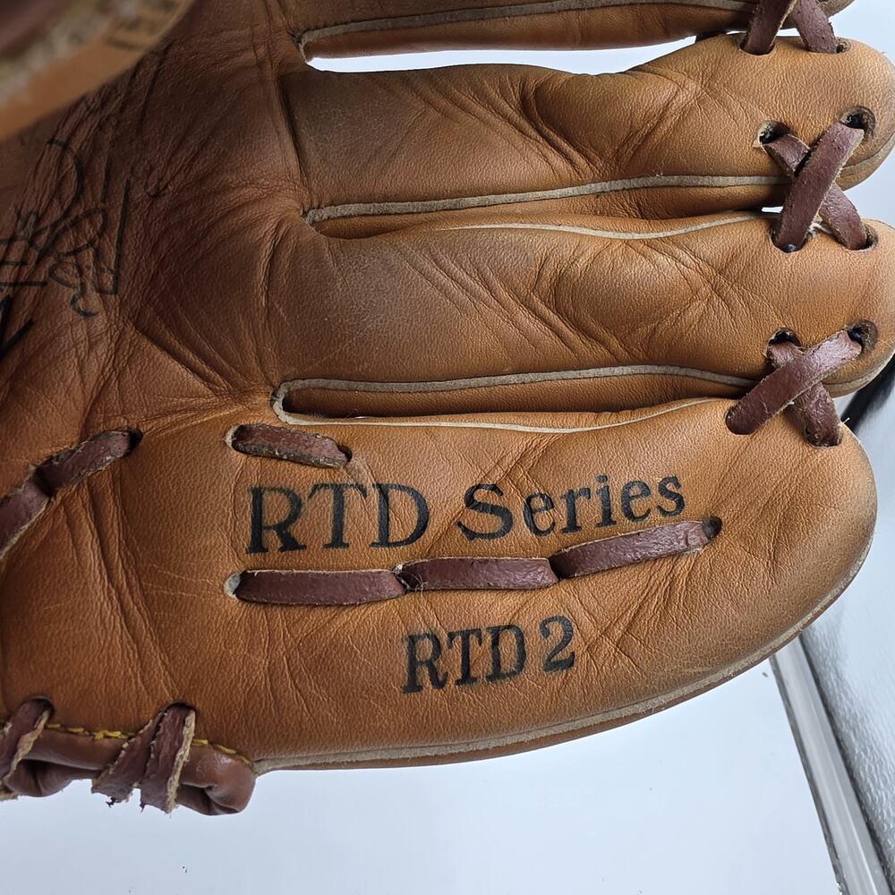 Rawlings Baseball Glove 12 Derek Jeter Edition Tan Cowhide Deep Pocket - Picture 5 of 10